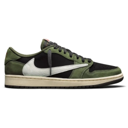 Travis Scott Air Jordan 1 Low OG SP 'Black Olive'