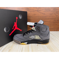 Off-White x Air Jordan 5 Retro SP 'Muslin'