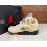 Off-White & Air Jordan 5 SP 'Sail'
