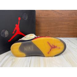 Off-White & Air Jordan 5 SP 'Sail'
