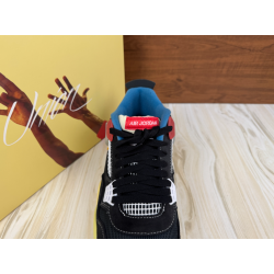 Union LA & Air Jordan 4 Retro 'Off Noir'