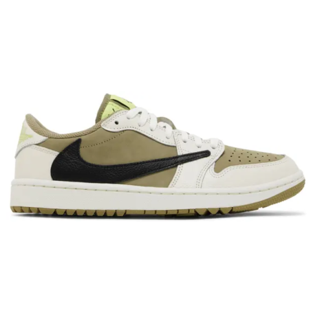 Travis Scott & Air Jordan 1 Low Golf 'Neutral Olive'