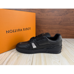 Louis Vuitton Trainer "Black Calf Leather"