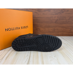 Louis Vuitton Trainer "Black Calf Leather"