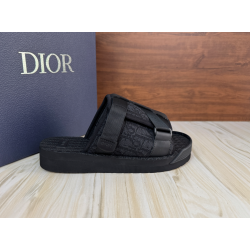 Dior Alpha Sandal 'Dior Oblique - Black'