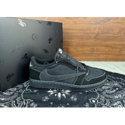 Travis Scott x Air Jordan 1 Retro Low OG SP 'Black Phantom'