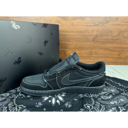 Travis Scott x Air Jordan 1 Retro Low OG SP 'Black Phantom'