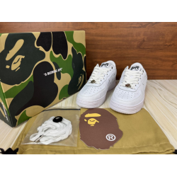 Bapesta M2 Low 'Triple White'