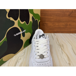 Bapesta M2 Low 'Triple White'