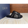 Dior Alpha Sandal 'Dior Oblique - Beige Black'