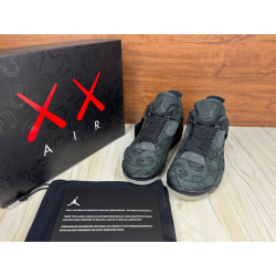 KAWS & Air Jordan 4 Retro 'Black'