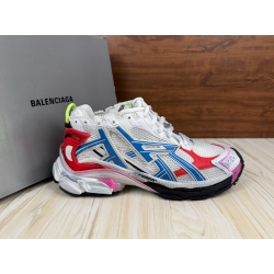 Balenciaga Runner Sneaker 'White Red Blue Pink'