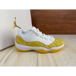Air Jordan 11 Low 'Yellow Snakeskin'