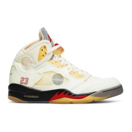 Off-White x Air Jordan 5 SP 'Sail'