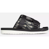 Dior Alpha Sandal 'Dior Oblique - Beige Black'