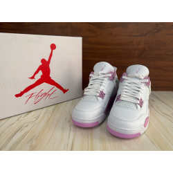 Air Jordan 4 White "Pink Oreo"