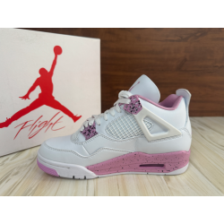 Air Jordan 4 White "Pink Oreo"