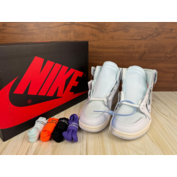 Off-White x Air Jordan 1 Retro High OG 'White' 2018