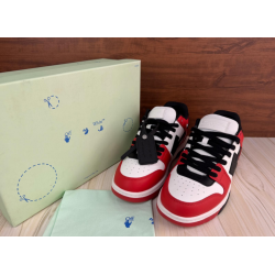 Off-White Out of Office Low 'Red White Black'