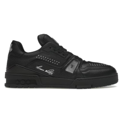 Louis Vuitton Trainer "Black Calf Leather"