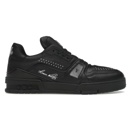 Louis Vuitton Trainer "Black Calf Leather"